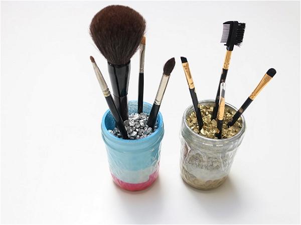 Makeup Organizer With Brush Holder