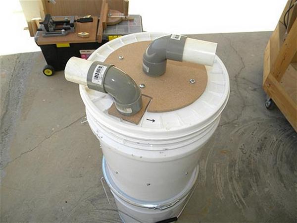 Mini Cyclone Dust Collector With Bucket