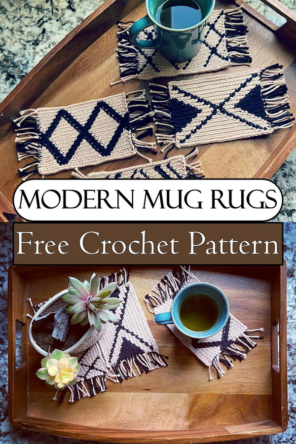 Modern Mug Rugs