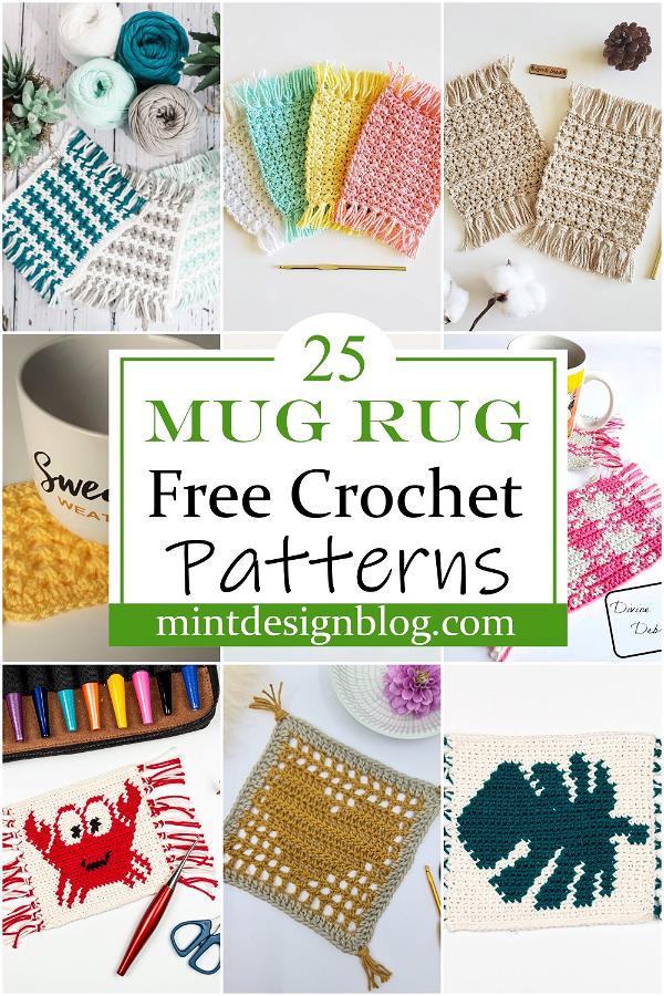 Mug Rug Crochet Patterns 3