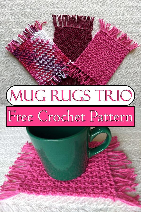 Mug Rugs Trio