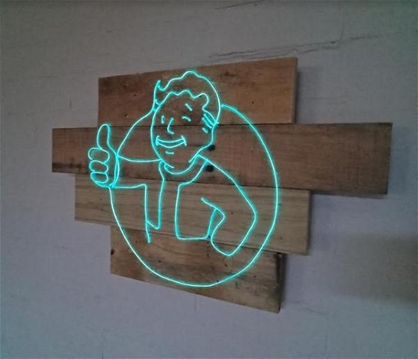 Neon Fallout Sign to DIY
