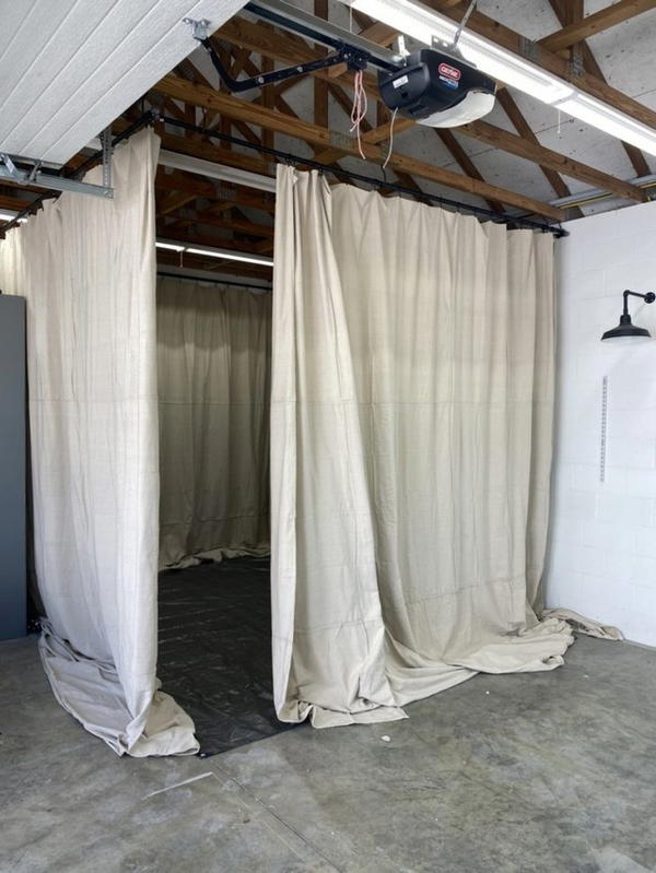 13 DIY Paint Booth Ideas For Stain Free Painting - Mint Design Blog