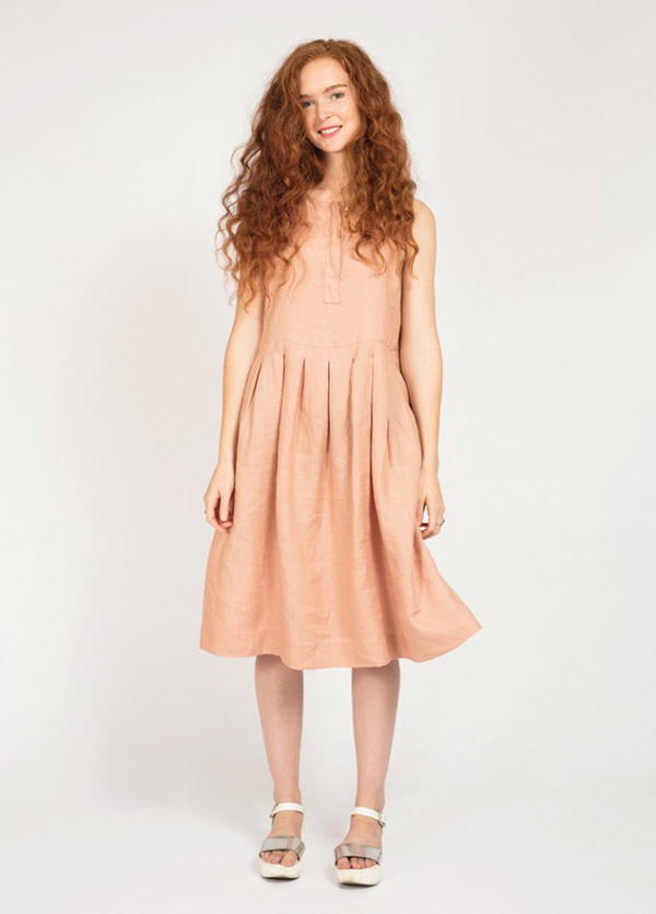 Pleated Summer Dress