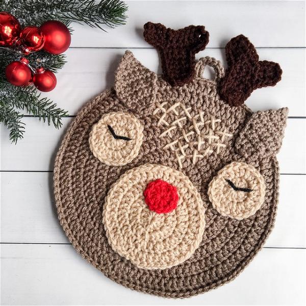 Reindeer Hot Pad