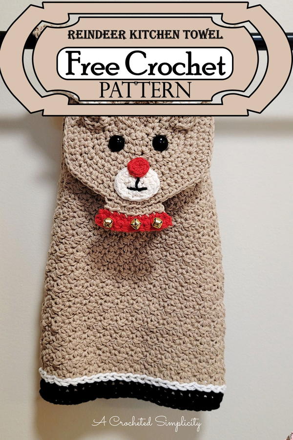 Reindeer Kitchen Towel