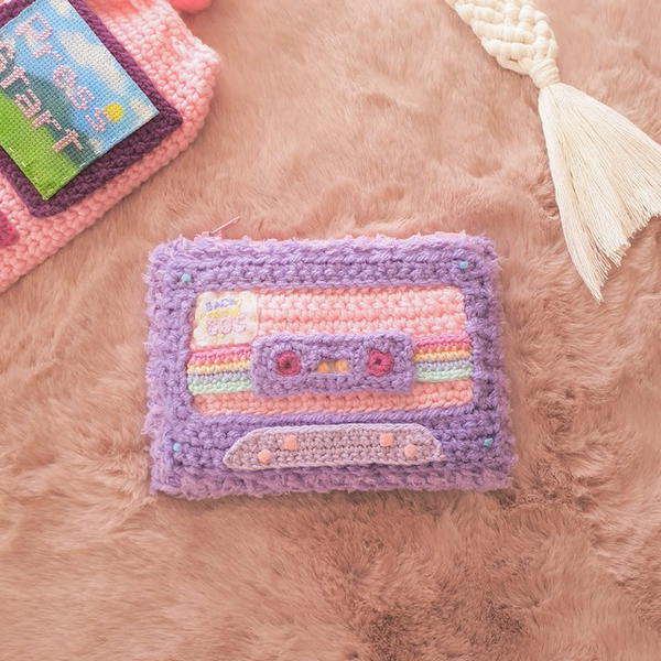 Retro Mixtape purse