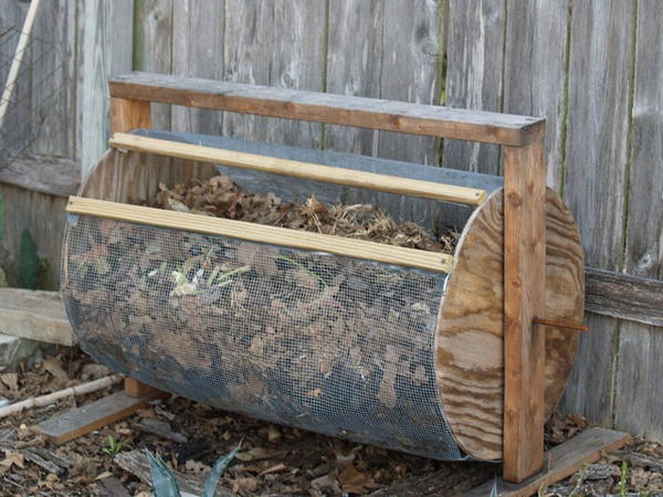 Rotating Compost Bin Plan