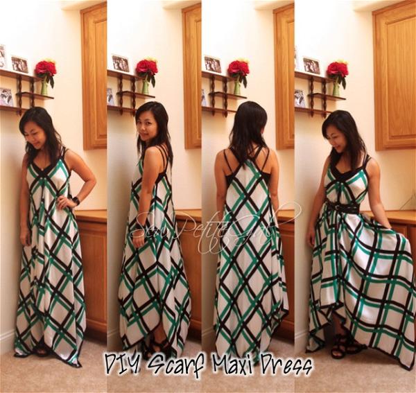 Scarves To Maxi Dress