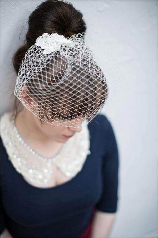 Simple Birdcage Veil DIY