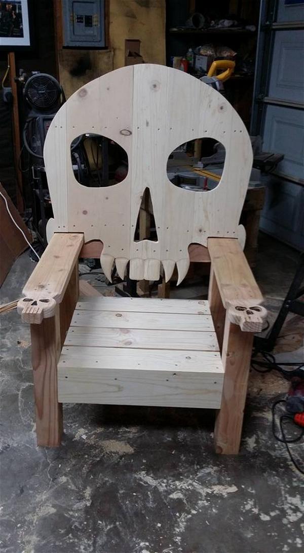 Skull Throne Chair to DIY