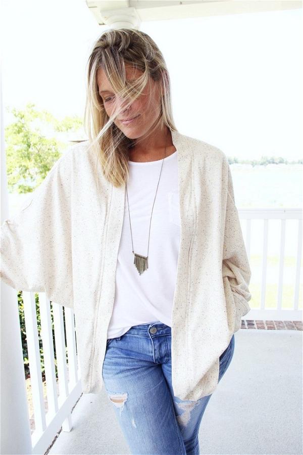 Slouchy Cardi DIY