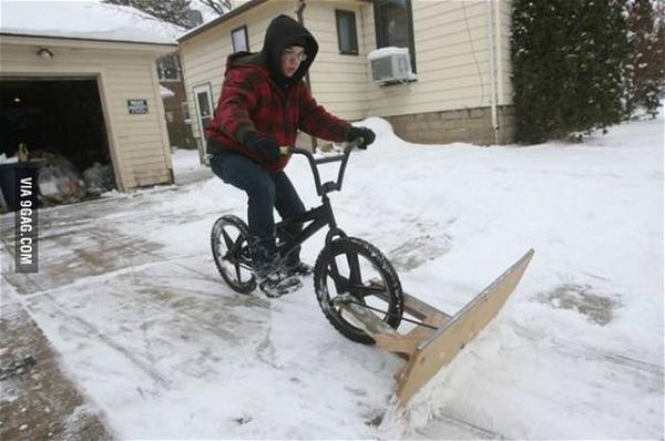 Plow Bicycle Idea