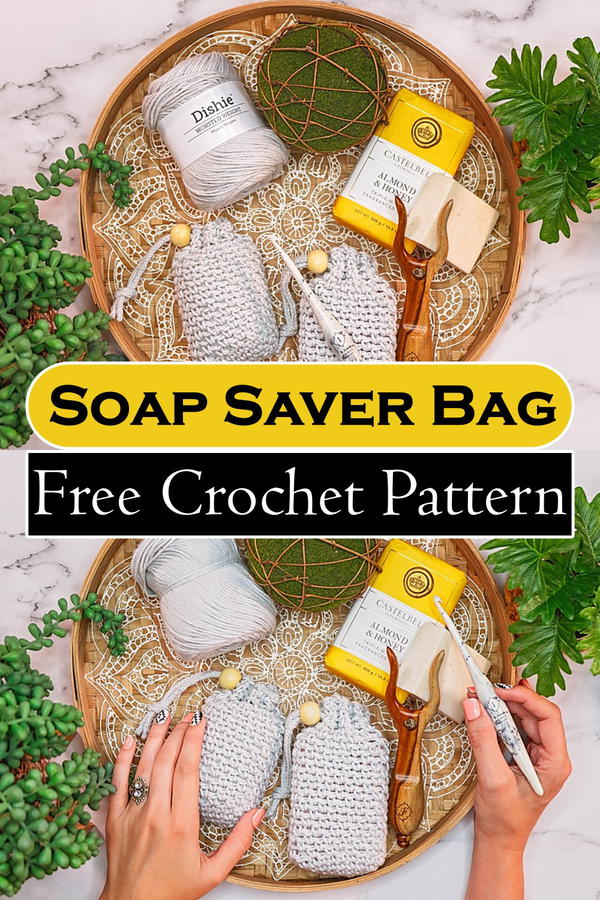 Soap Saver Crochet Bag