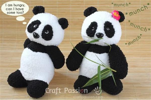 Sock Panda Pattern