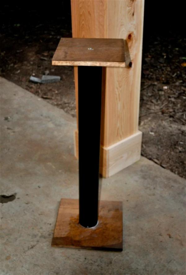 Speaker Stands Using Pvc And Plywood