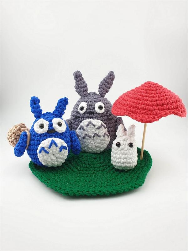 Studio Ghibli plushie Trio