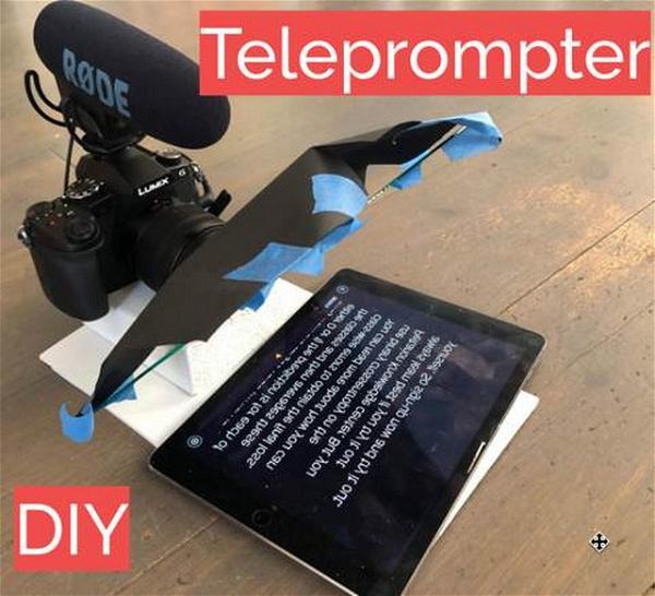 Teleprompter DIY