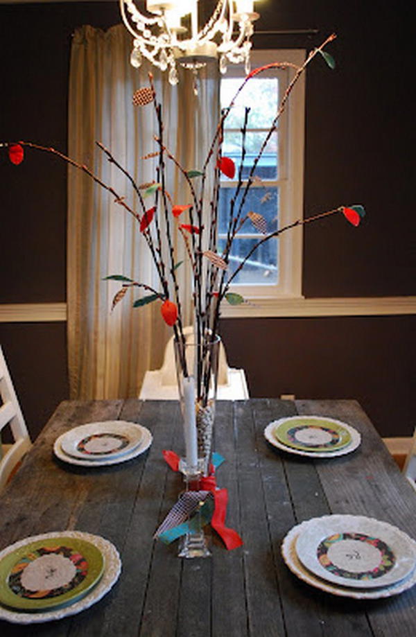 Thanksgiving Centerpiece Starter Idea