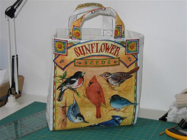 Tote Bag Made From Feed Sacks