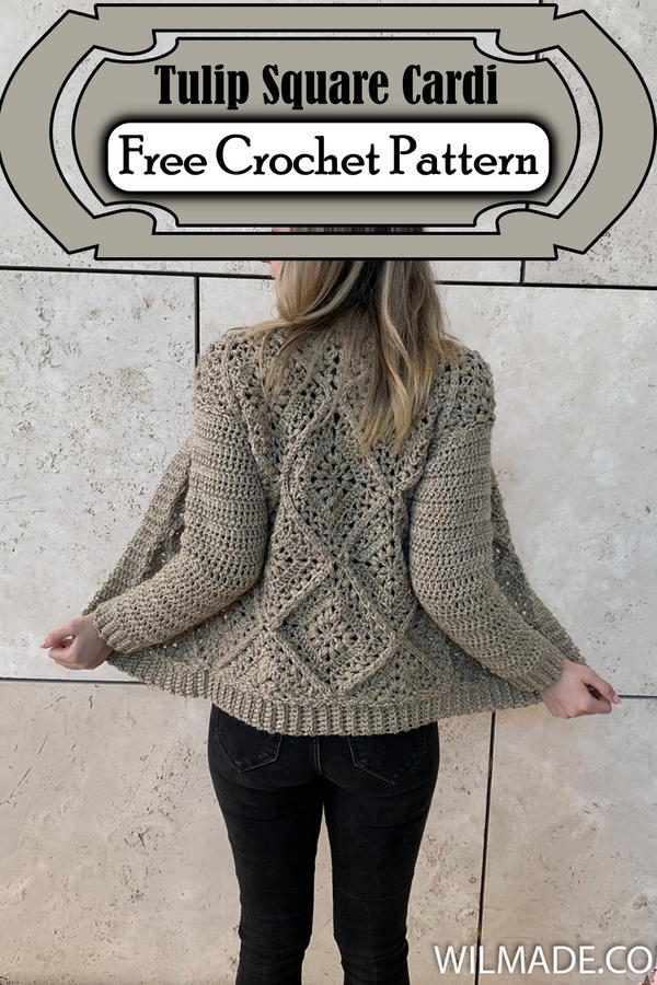 Tulip Square Cardi