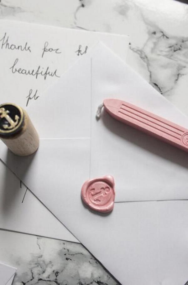 Wax Seal Stamp DIY