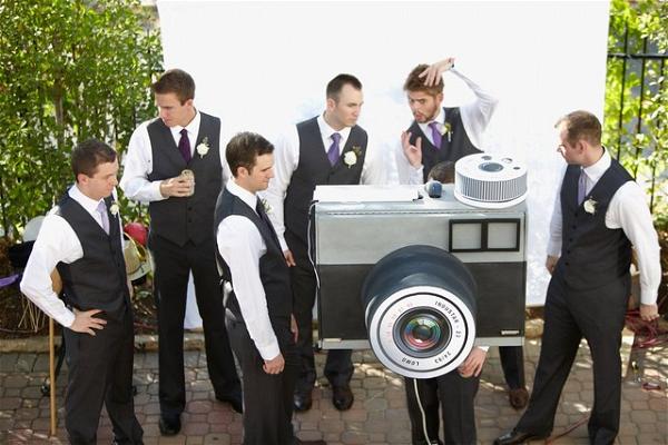 Wedding Photo Booth Props Idea