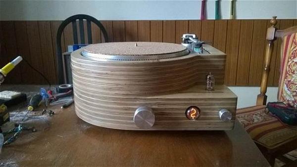 Wooden Case DIY Turntable
