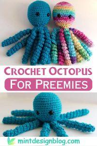 30 Free Crochet Octopus Patterns For Home Gift-Giving - Mint Design Blog