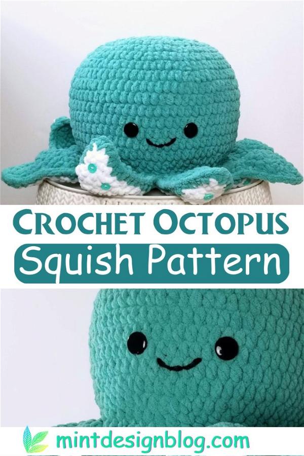 30 Free Crochet Octopus Patterns For Home Gift-giving - Mint Design Blog