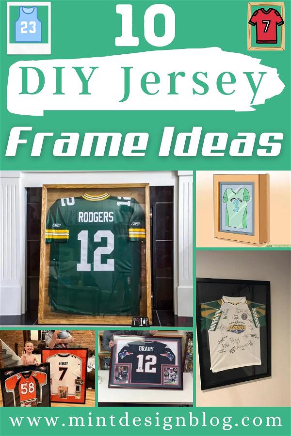 10 DIY Jersey Frame Ideas For Cheap