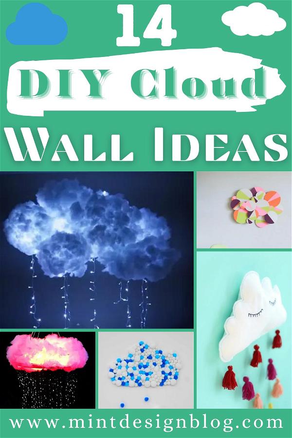 14 DIY Cloud Wall Ideas For Cloudy Decorations