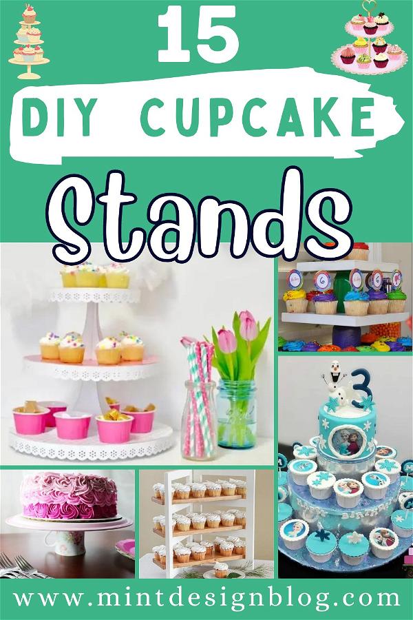 15 DIY Cupcake Stands For Special Occasions