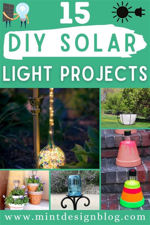 15 DIY Solar Light Projects - Mint Design Blog