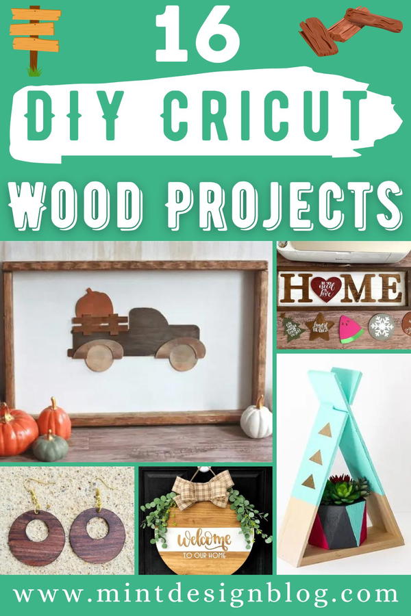 16 DIY Cricut Wood Projects For Home Decor