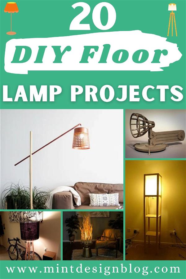 20 DIY Floor Lamp Projects