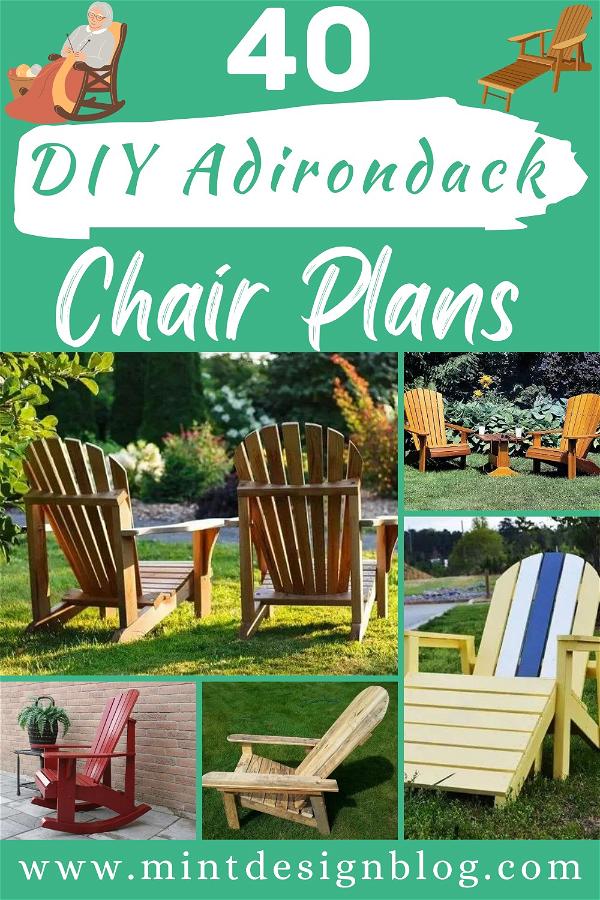 DIY Adirondack Chair Plans