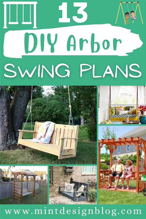 DIY Arbor Swing Plans