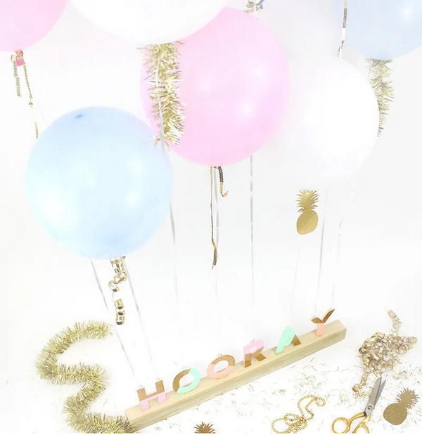 DIY Balloon Weight Centerpiece