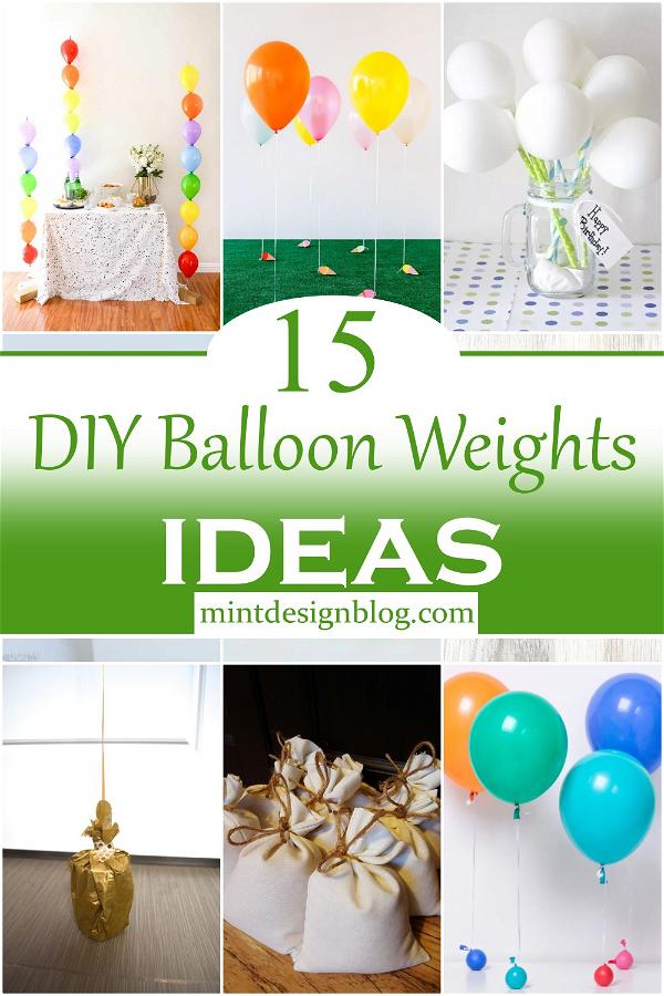 DIY Balloon Weights ideas 1