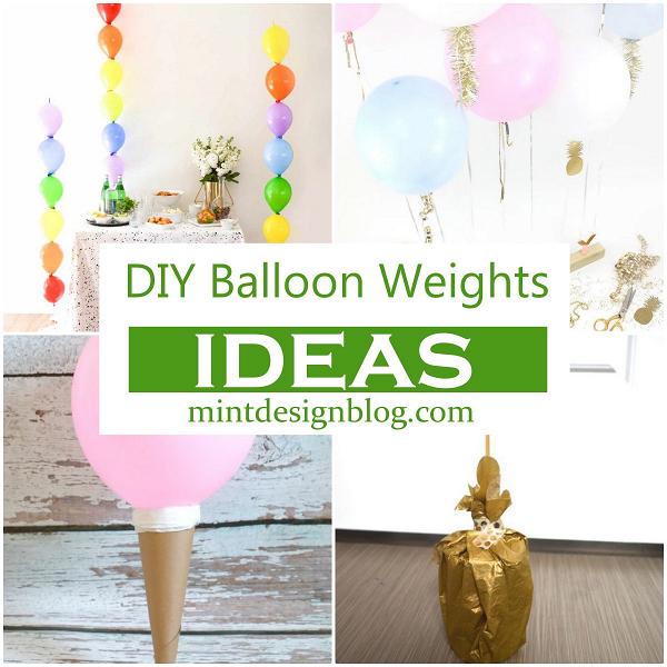DIY Balloon Weights ideas
