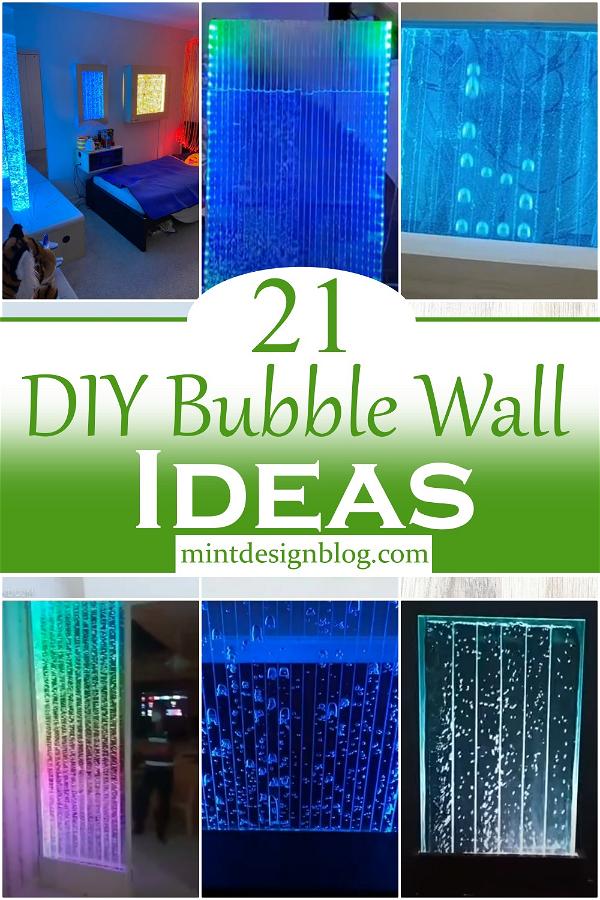 DIY Bubble Wall Ideas 1