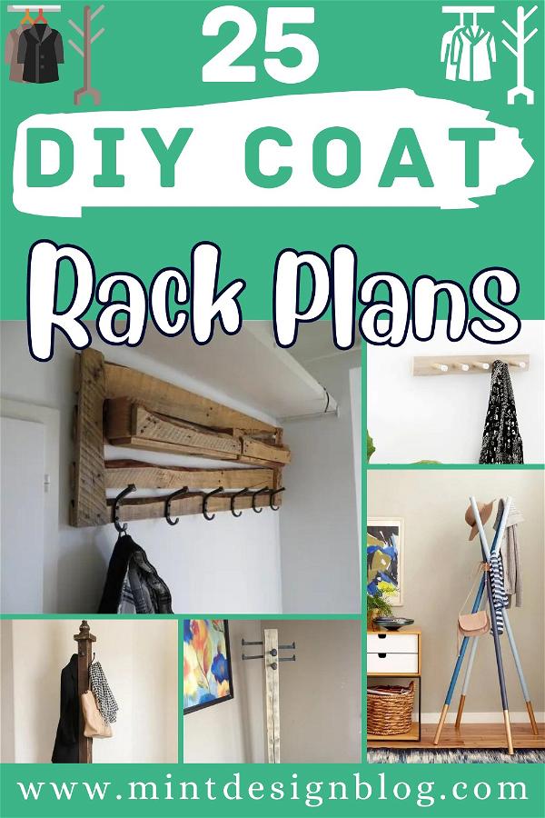 DIY Coat Rack Plans