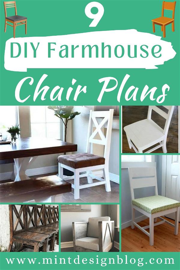 DIY Farmhouse Chair Plans