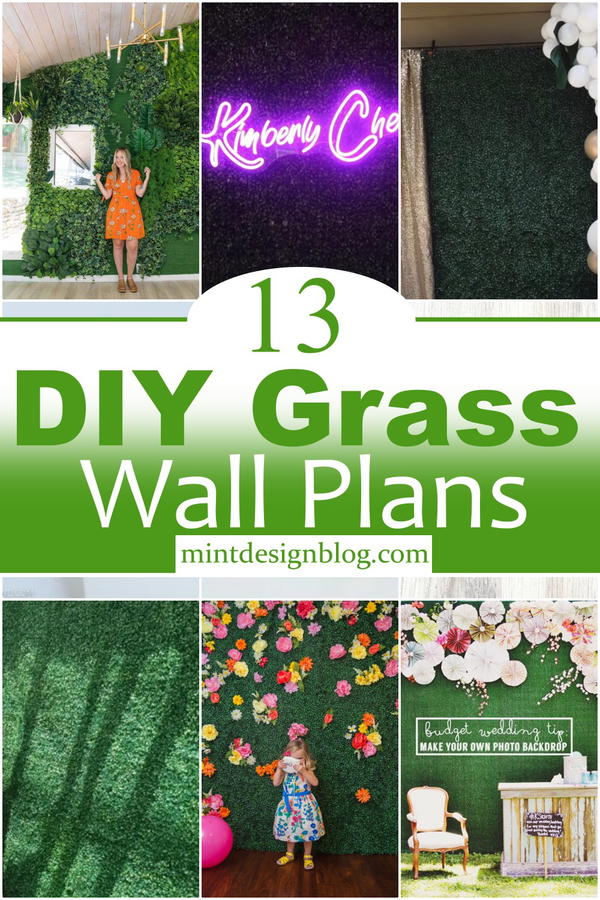 DIY Grass Wall Plans