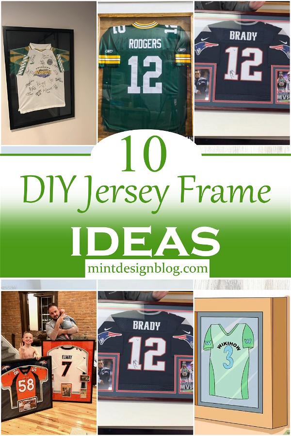 DIY Jersey Frame Ideas 1