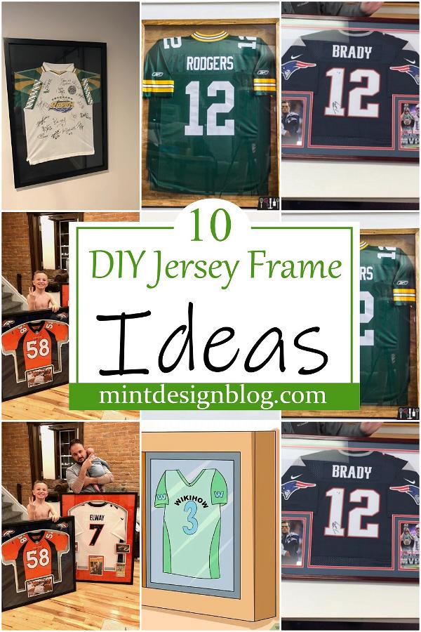 DIY Jersey Frame Ideas 2