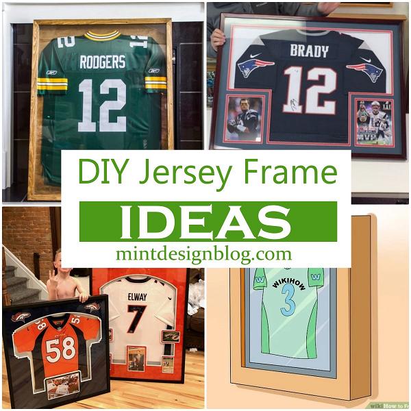 DIY Jersey Frame Ideas