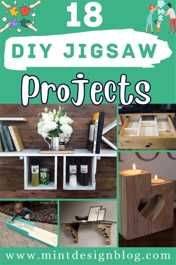 18 DIY Jigsaw Projects For Beginner Woodworkers - Mint Design Blog