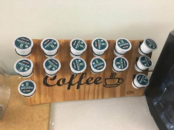 DIY K-Cup Holder